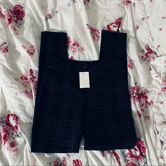 NWT Sanctuary Ponte Plaid Pants - Picture 5 of 6